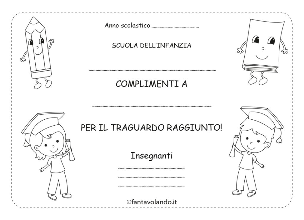 Festa di fine anno: simpatici segnalibri per i bambini - Fantavolando