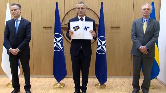 Finlandia e Svezia presentano formalmente richiesta di adesione alla Nato