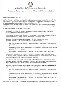 Comunicazione MIM nuova email alle segreterie