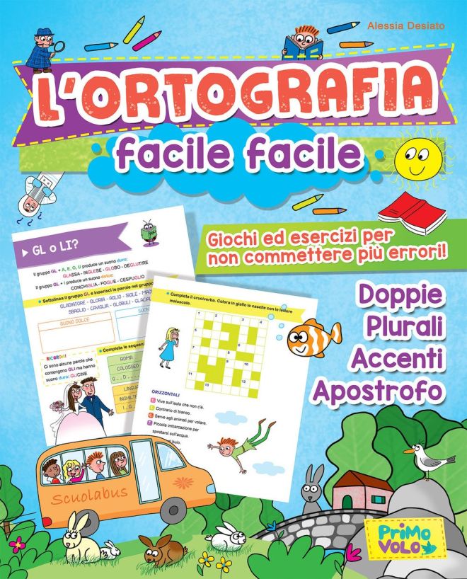 libri di ortografia e grammatica per le vacanze scuola primaria