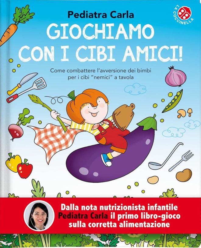 insegnare ai bambini a mangiare da soli