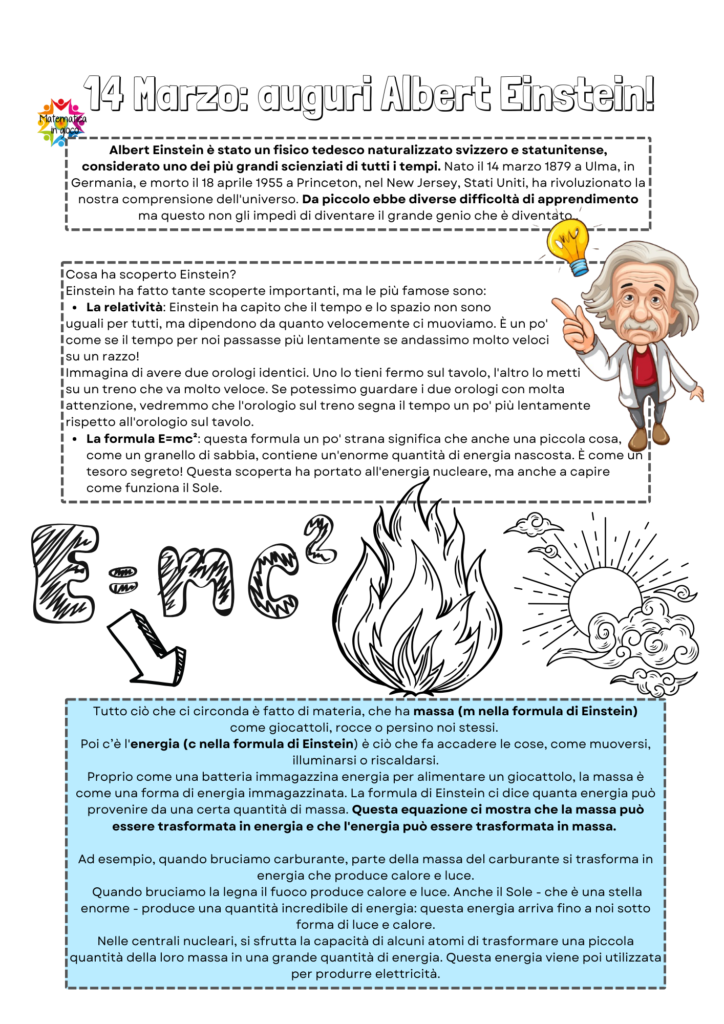 Pi greco day: una festa per la matematica...e per Einstein!