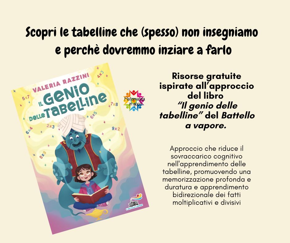 Il genio delle tabelline 3 Il genio delle tabelline