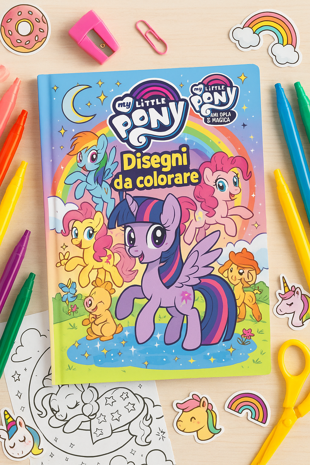 Libro da colorare My Little Pony