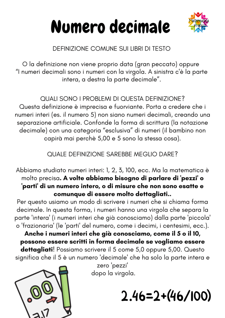 Le definizioni matematiche sbagliate che (quasi tutti) i libri di testo ancora insegnano - PARTE 2: 5 Le definizioni matematiche sbagliate che (quasi tutti) i libri di testo ancora insegnano - PARTE 2: