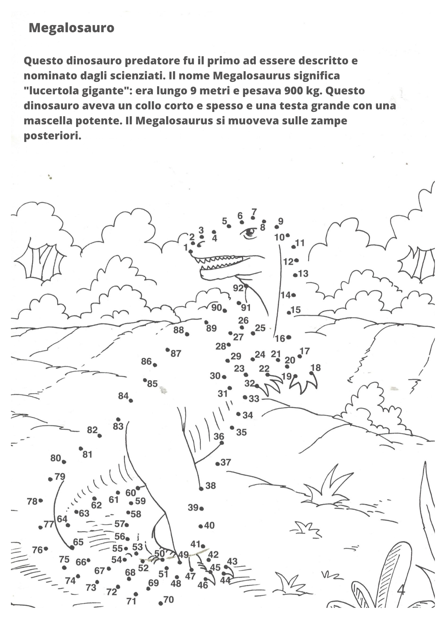 Pagina interna 2 libro dinosauri