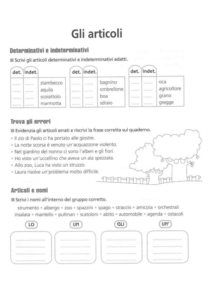 Esempio attività sugli articoli - pagina 4