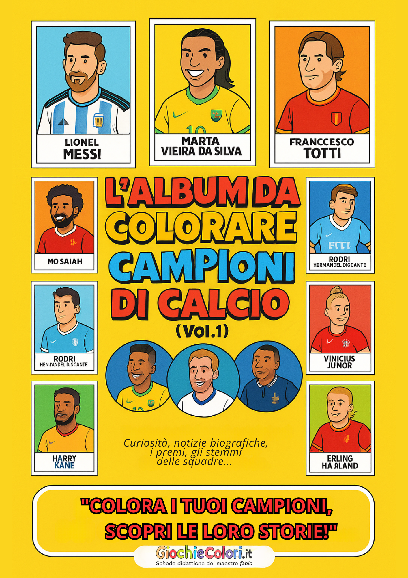 Copertina album calciatori