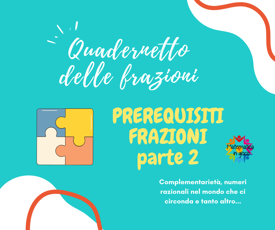 Il quadernetto delle FRAZIONI, il pacchetto gratuito
