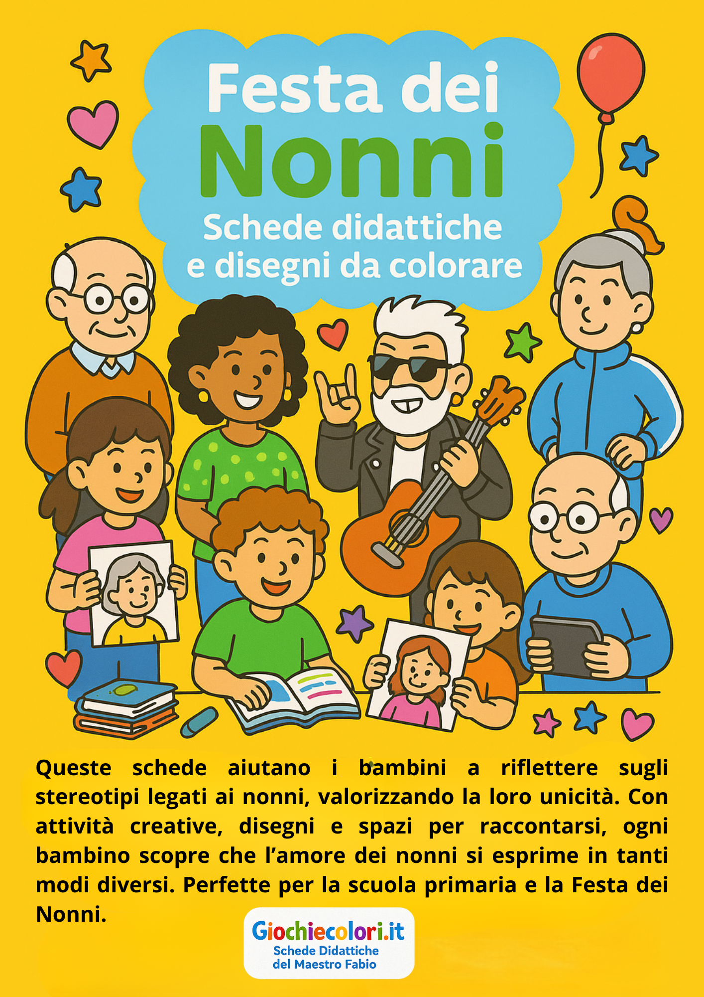Copertina Festa dei Nonni - GiochieColori