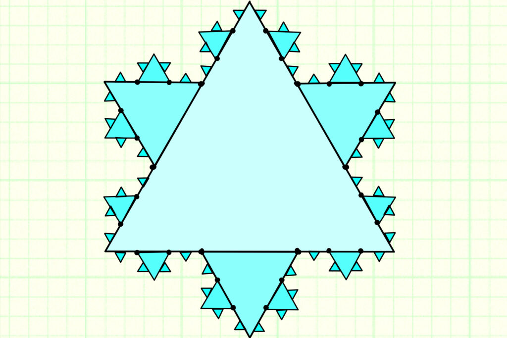 La matematica del fiocco di neve