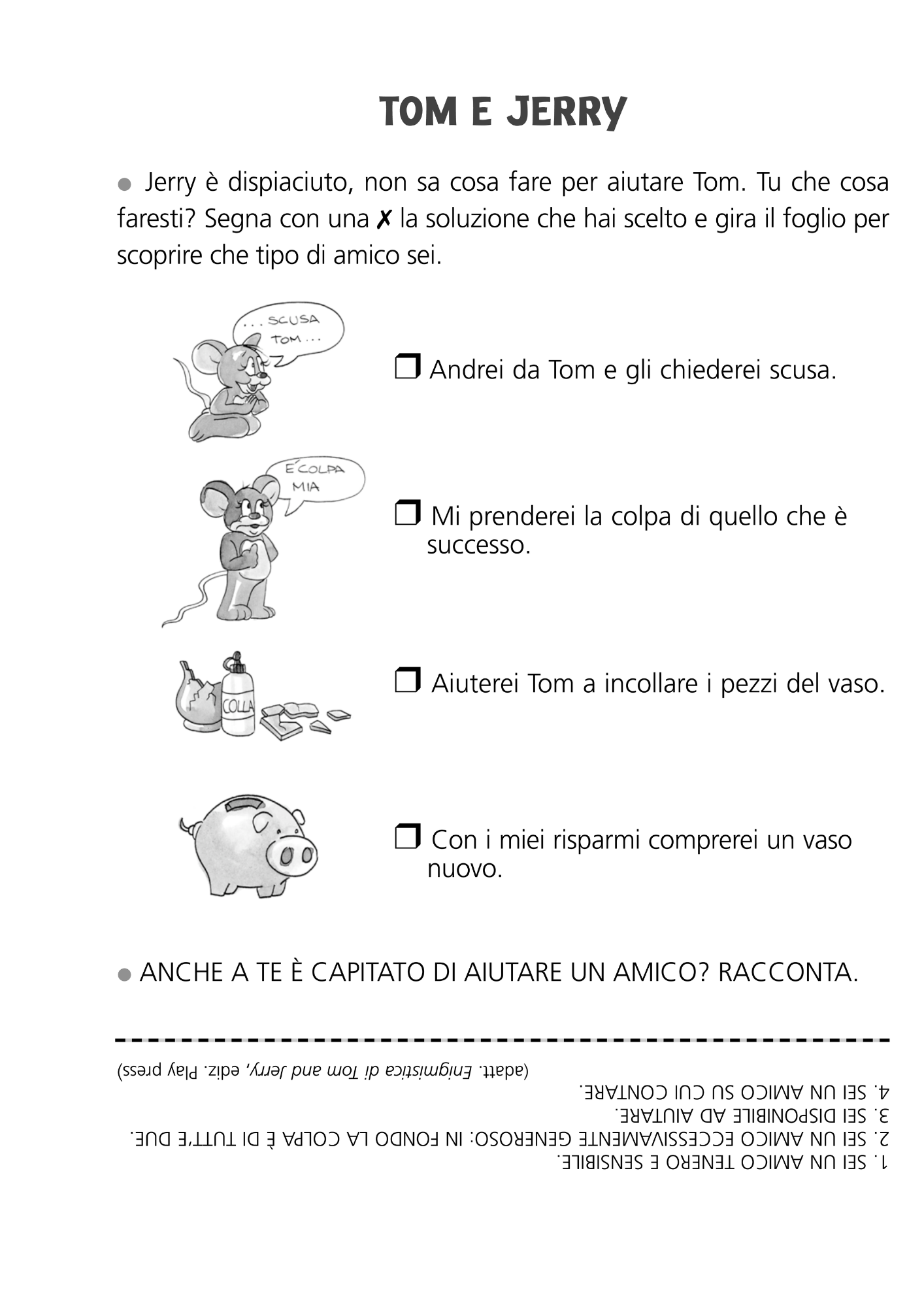 Anteprima verifica ascolto Tom e Jerry - pagina 3